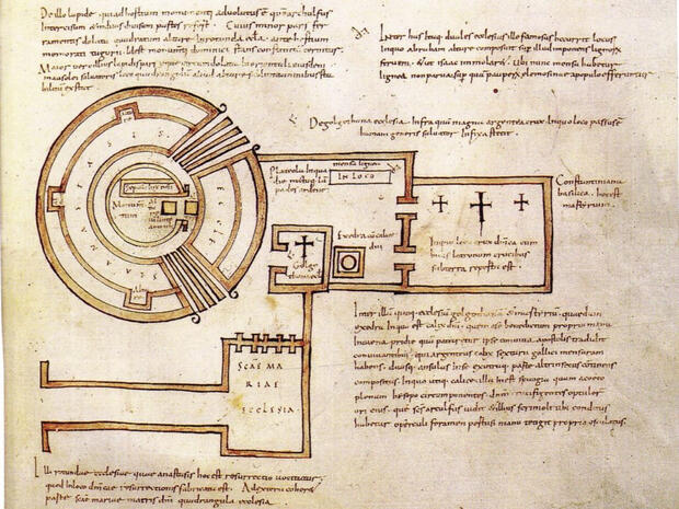 The Vault's construction - artist unknown