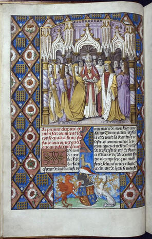 Thordan's coronation - artist unknown